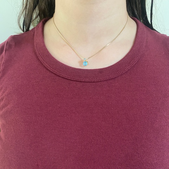 Vintage Christian Dior Topaz Rhinestone Necklace - Picture 6 of 6